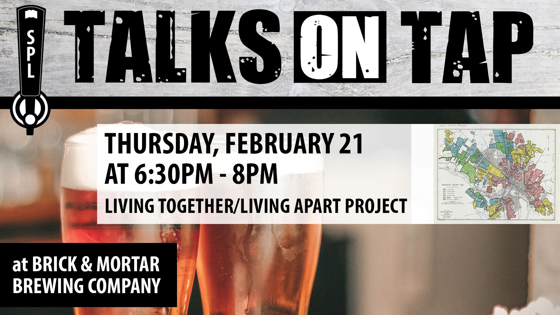 Talks on Tap Living Together Living Apart